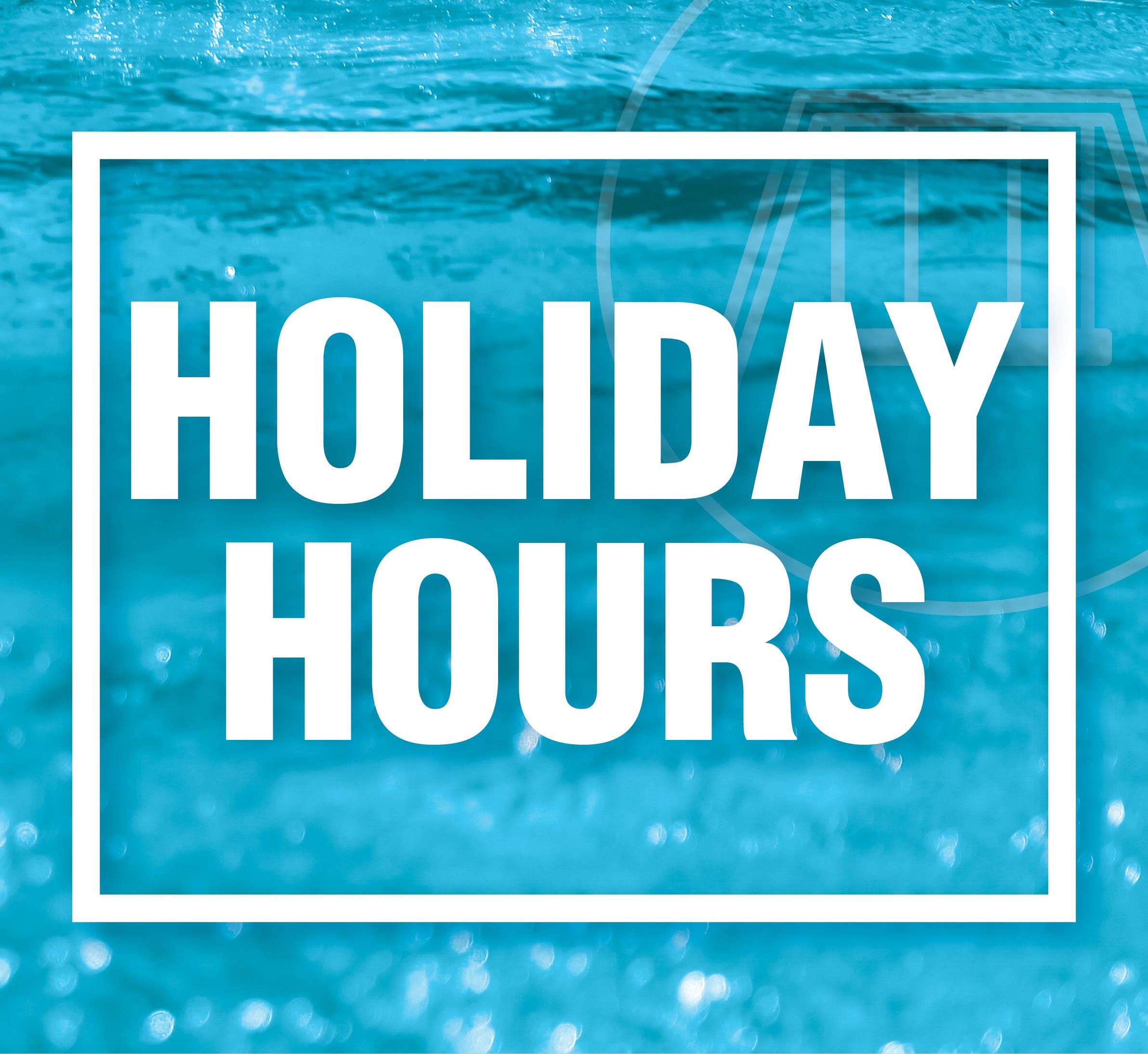 Pool Holiday Hours