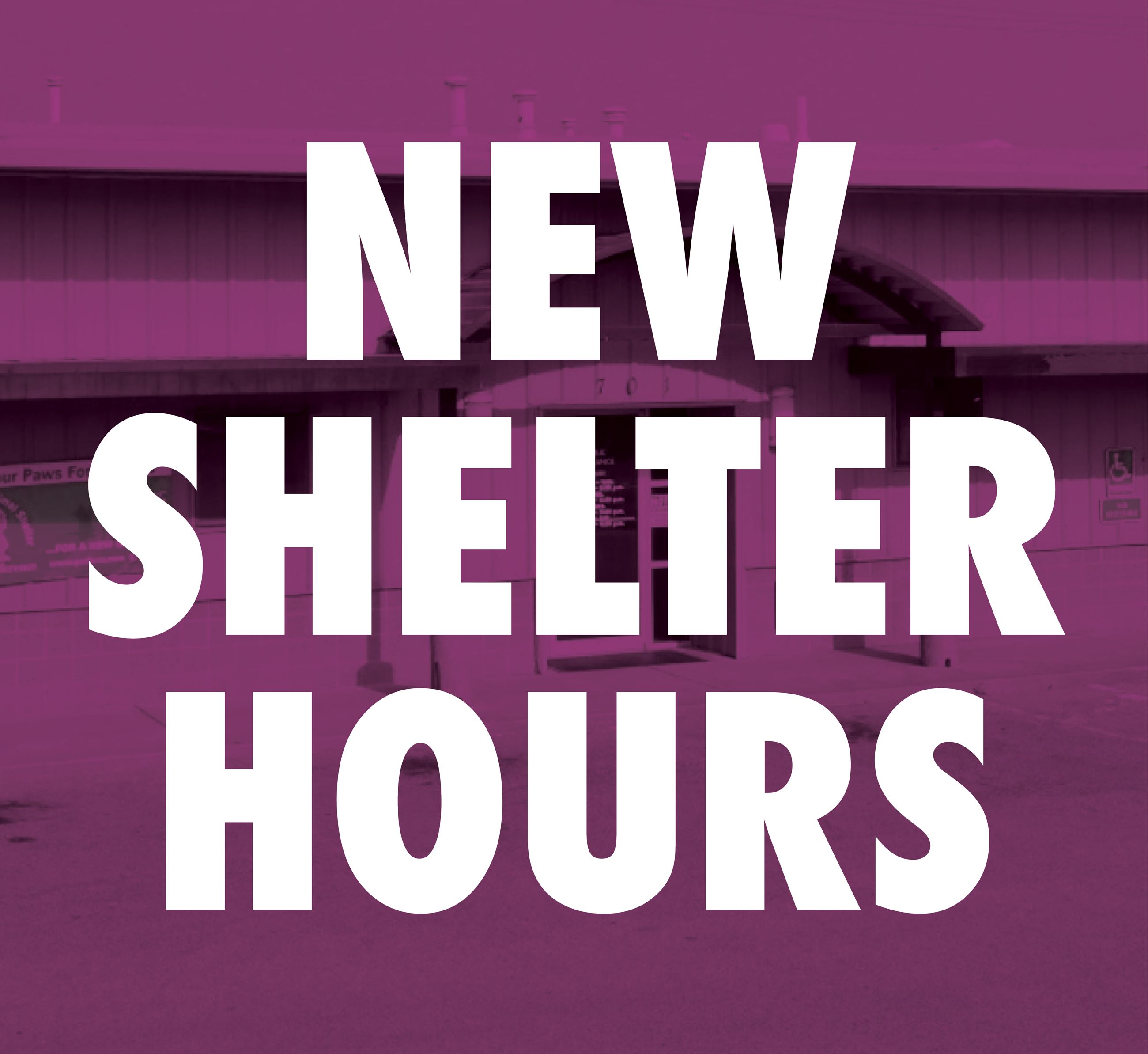 Shelter Hours