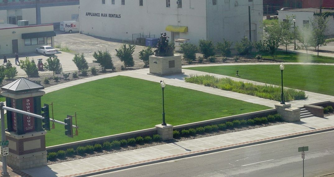 Gateway Park beisde buildings