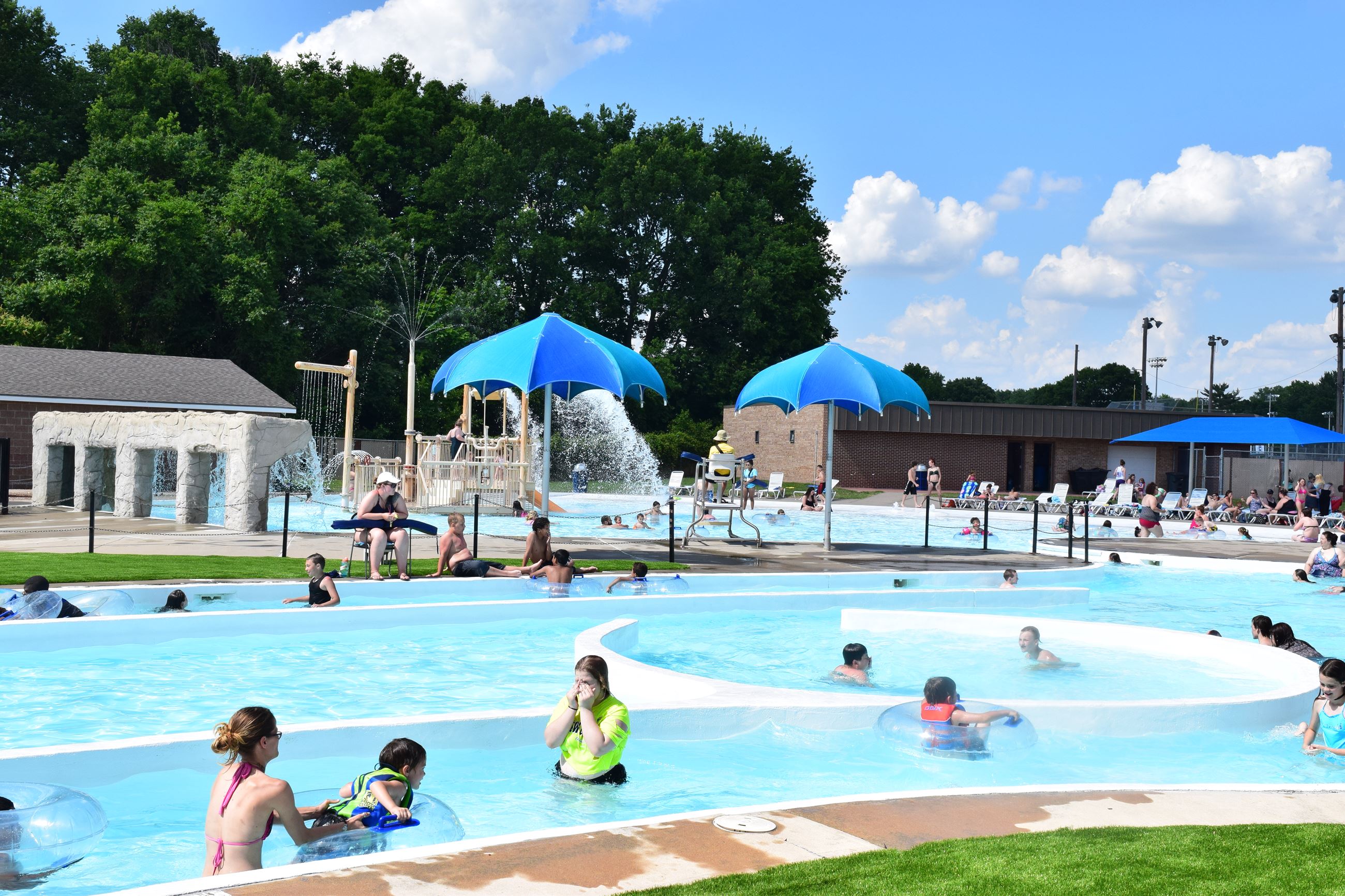 Lazy River and Zero Depth Pool
